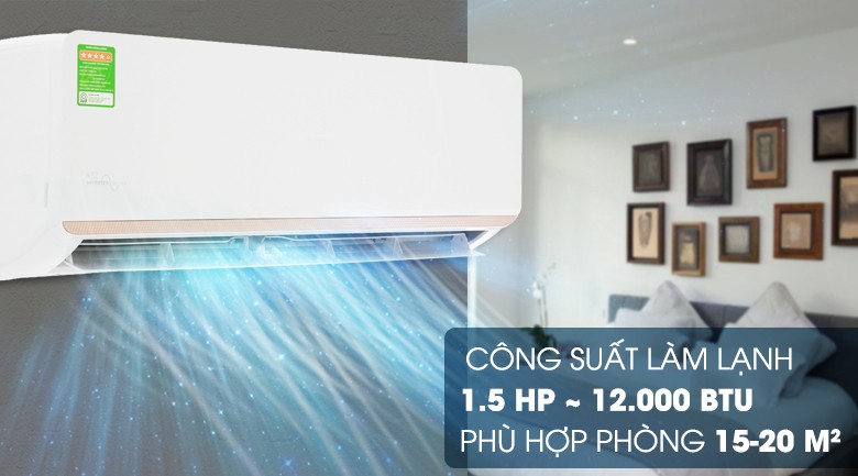 Máy lạnh Electrolux Inverter 1.5 HP ESV12CRR-C2 thiết kế hiện đại