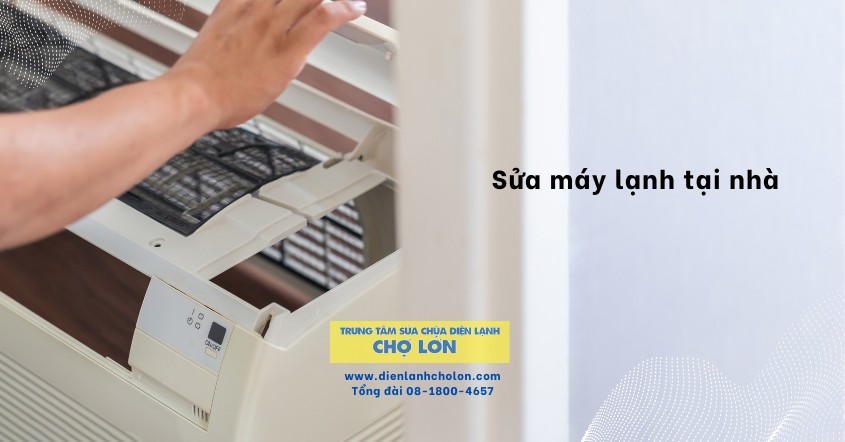 Kỹ thuật viên sửa máy lạnh tại nhà ở TPHCM 24/24