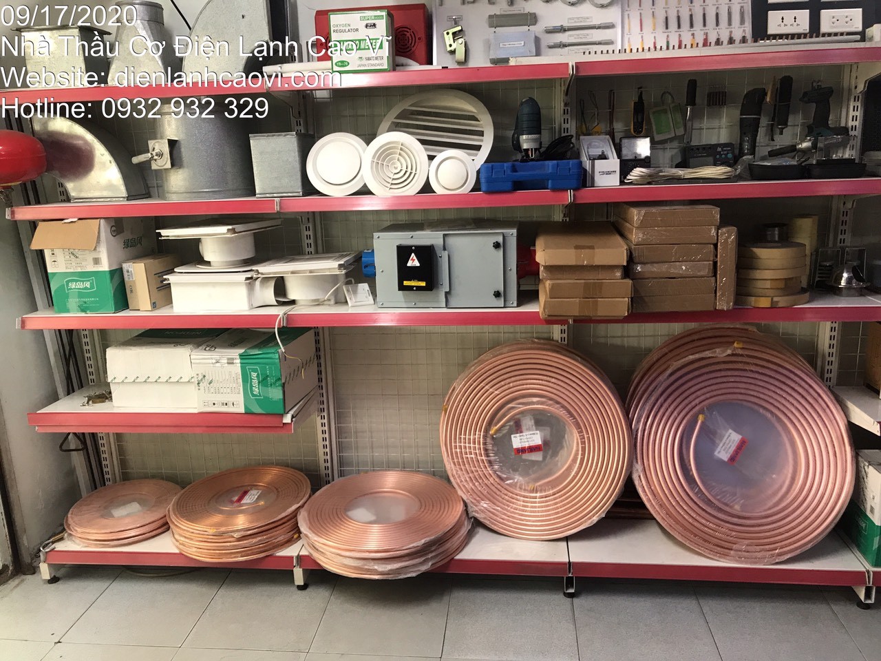 Đơn vị thi công ống đồng máy lạnh giá rẻ