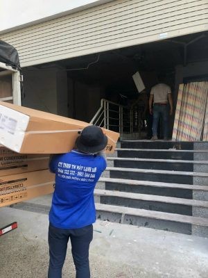 Cận cảnh dàn lạnh máy lạnh âm trần LG ZTNQ36GNLA0