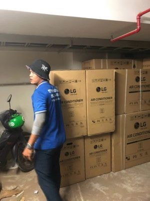 Máy lạnh âm trần LG 4hp ZTNQ36GNLA0 và phụ kiện lắp đặt