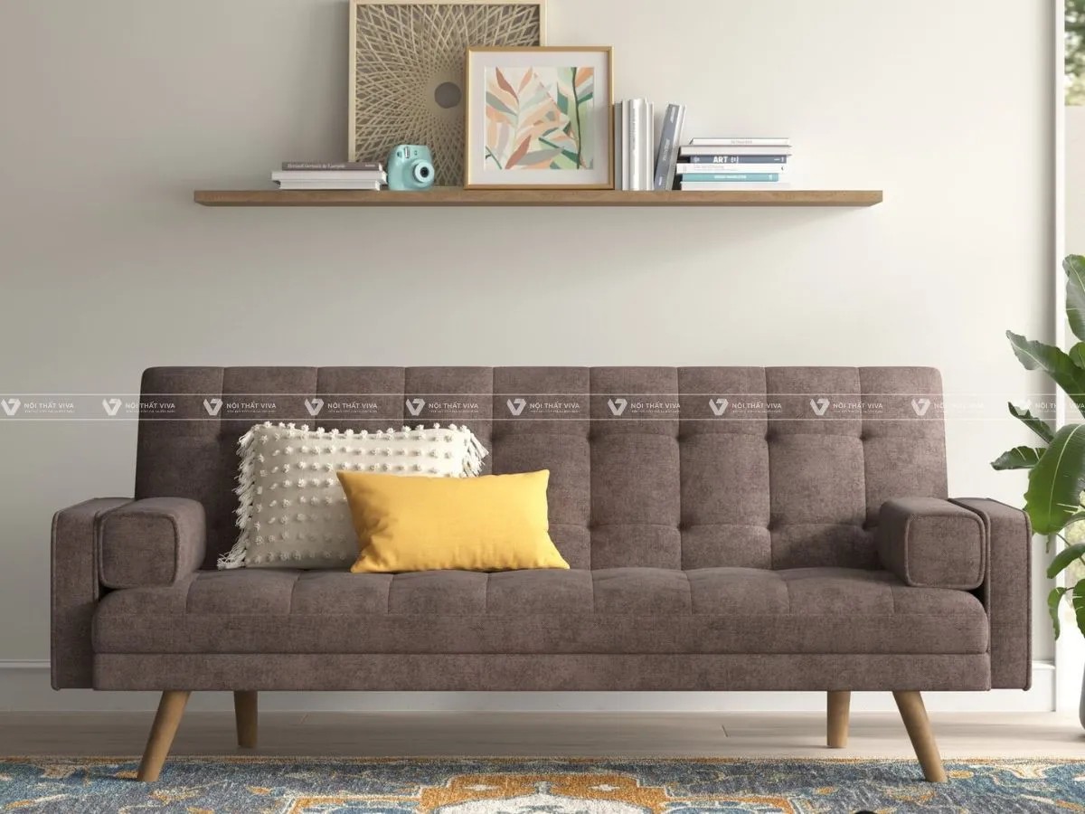 Ghế sofa văng nhỏ gọn cho phòng ngủ