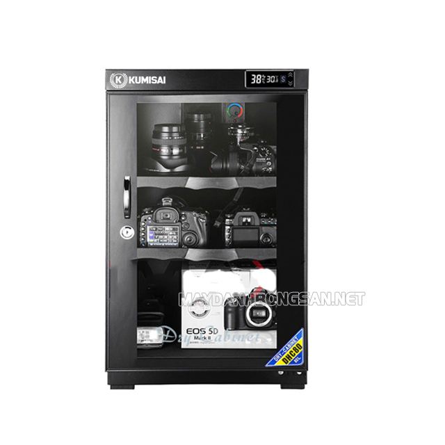 Tủ chống ẩm của thương hiệu Kumisai phù hợp để bảo quản Flycam