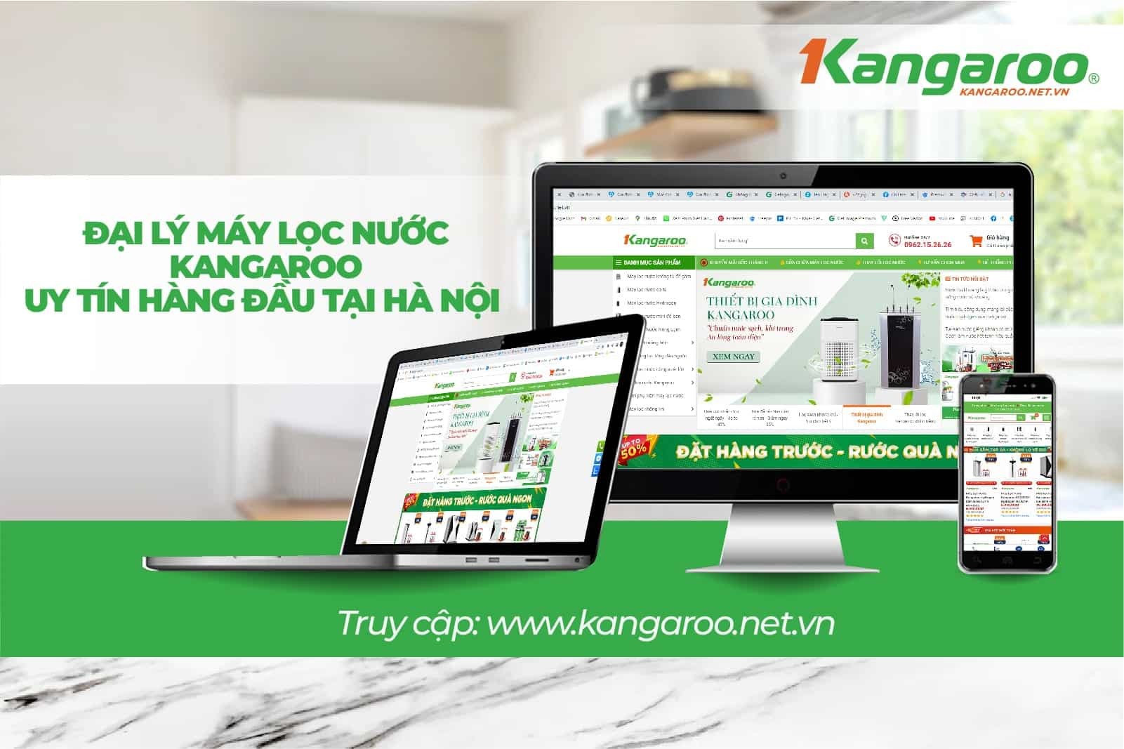 Địa chỉ mua máy lọc nước kangaroo KH100HK