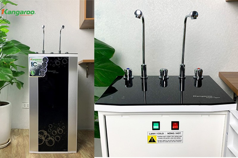 Máy lọc nước Kangaroo Hydrogen 10 lõi lọc KG100HK ảnh thực tế