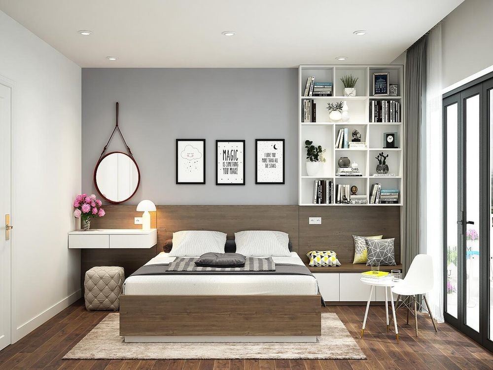 Giải pháp thiết kế phòng ngủ nhỏ 5m2 - 8m2 tối ưu không gian