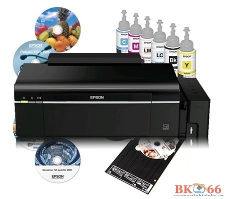 Kiểu dáng nhỏ gọn và tiện dụng của máy in Epson L800 cũ