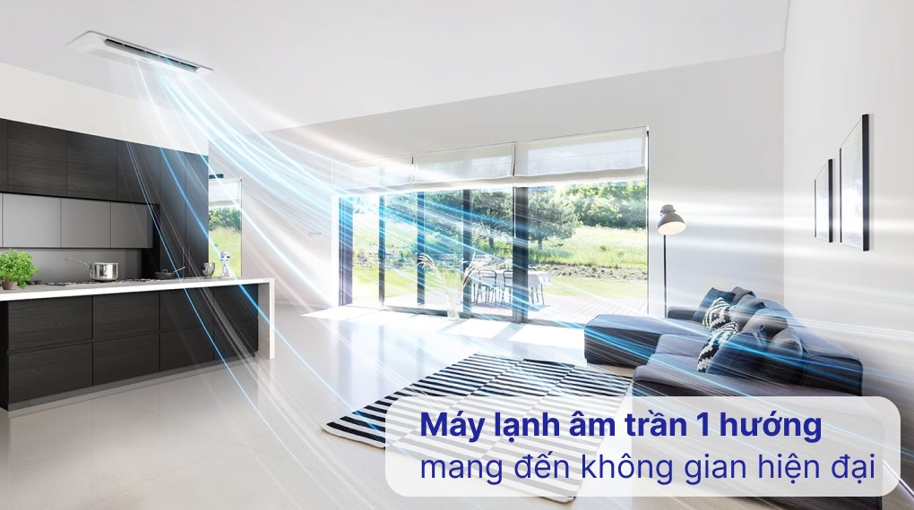 Thiết kế của máy lạnh Samsung Cassette Wind Free