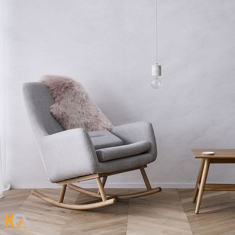 Bộ bàn tròn nhỏ và ghế cho khu vực đọc sách phòng ngủ