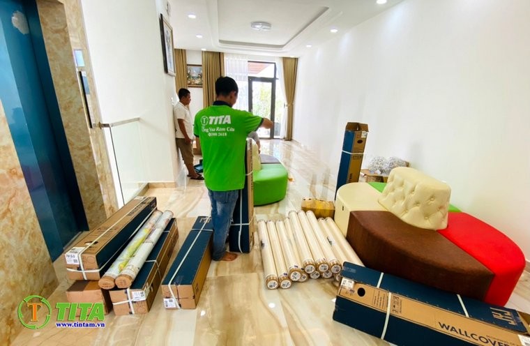 Đội ngũ thợ thi công dán tường phòng ngủ tại TPHCM giàu kinh nghiệm