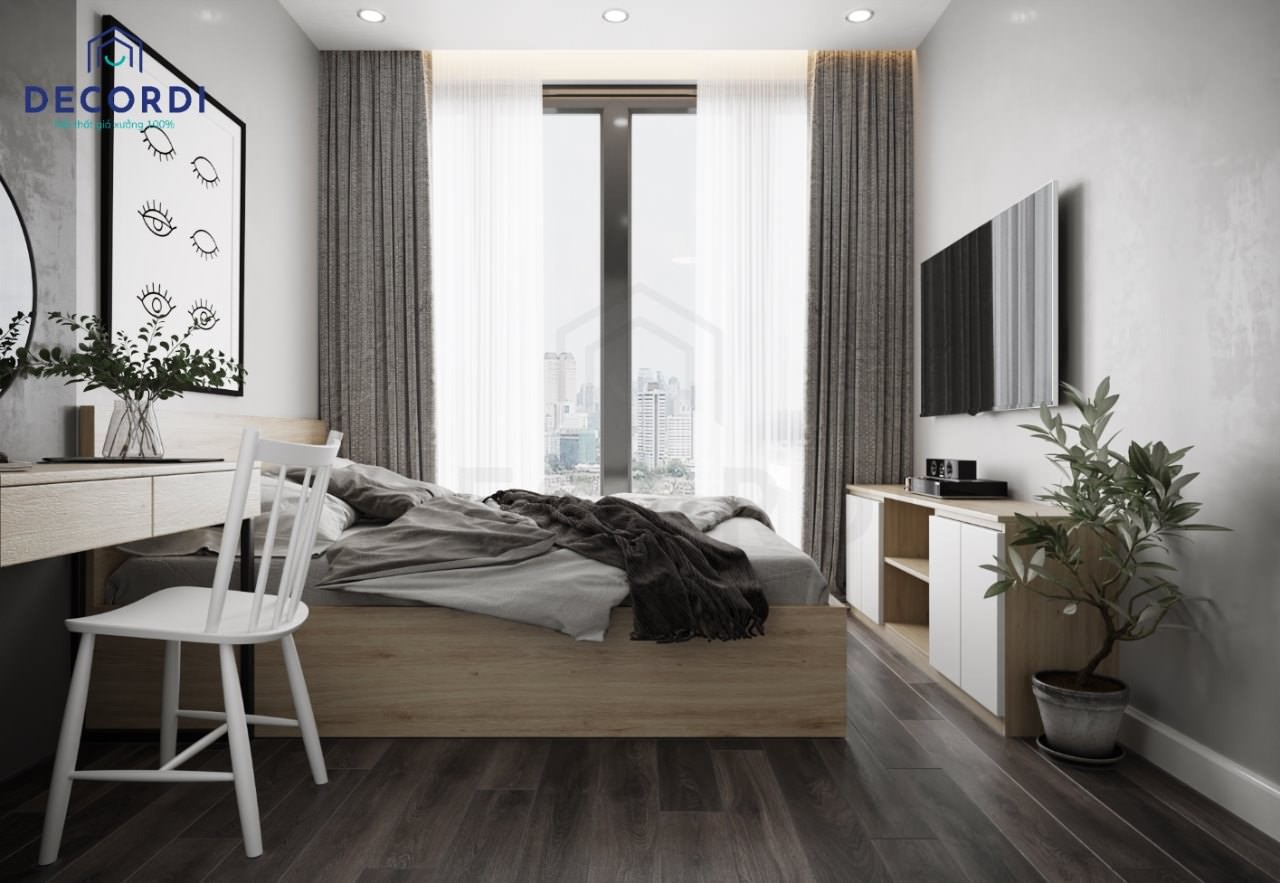 Thêm cây xanh nhỏ vào phòng ngủ giúp thanh lọc không khí (cần lưu ý số lượng)