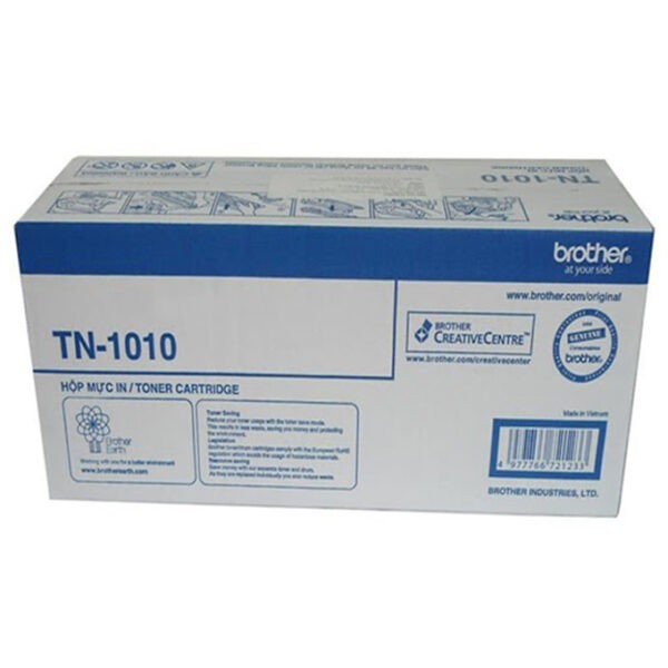 Hộp mực Brother TN1010 chính hãng cho máy in Brother DCP 1601