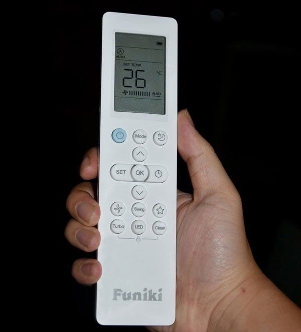 Thiết lập hẹn giờ tắt máy trên remote Funiki MMC