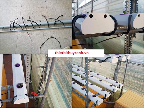 Chi tiết phụ kiện điều chỉnh mực nước trong ống thủy canh
