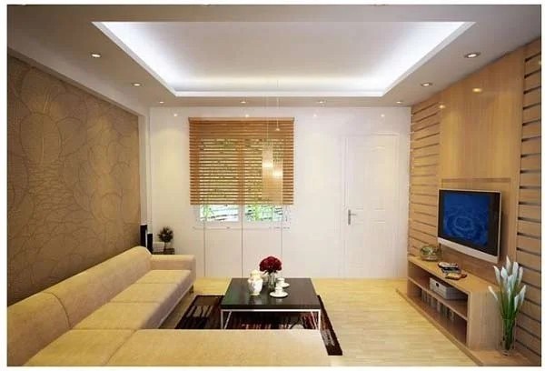 cách bố trí đèn trần thạch cao tiêu biểu