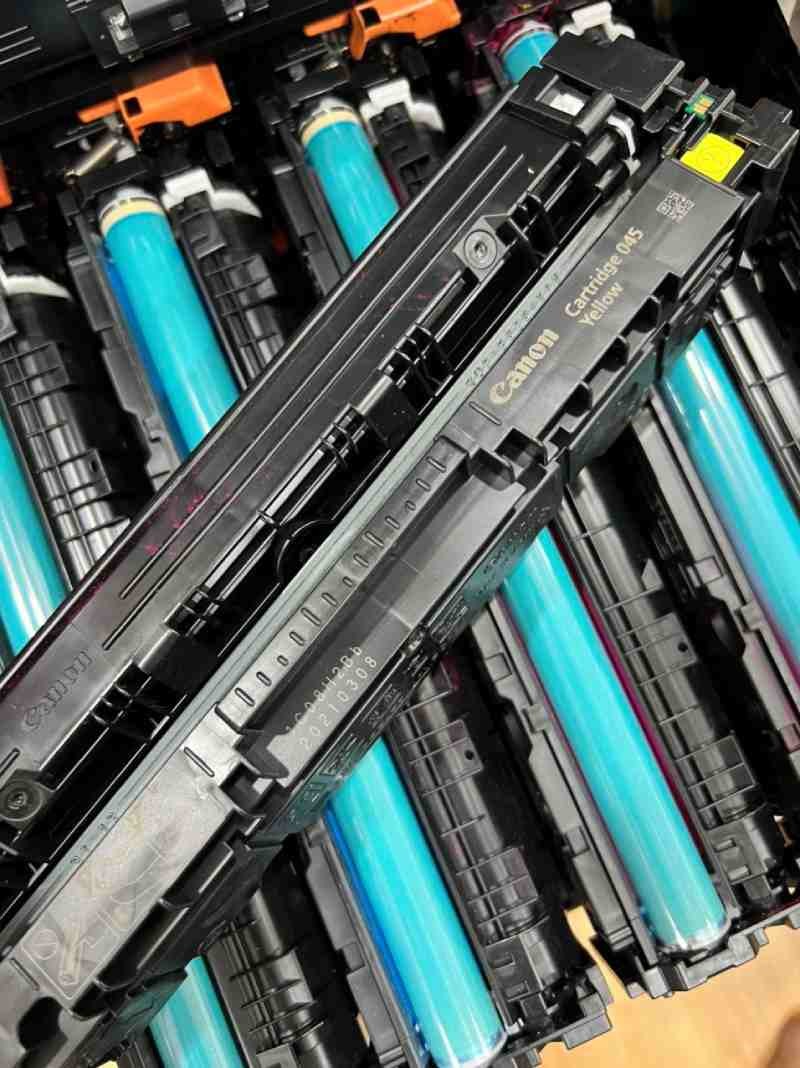 Hoàn thành việc đổ mực cho hộp mực Canon 2900
