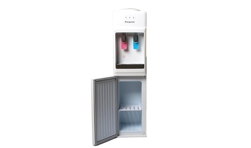 khoang chứa đồ 2 tầng dưới máy nước nóng lạnh Kangaroo KG31A3