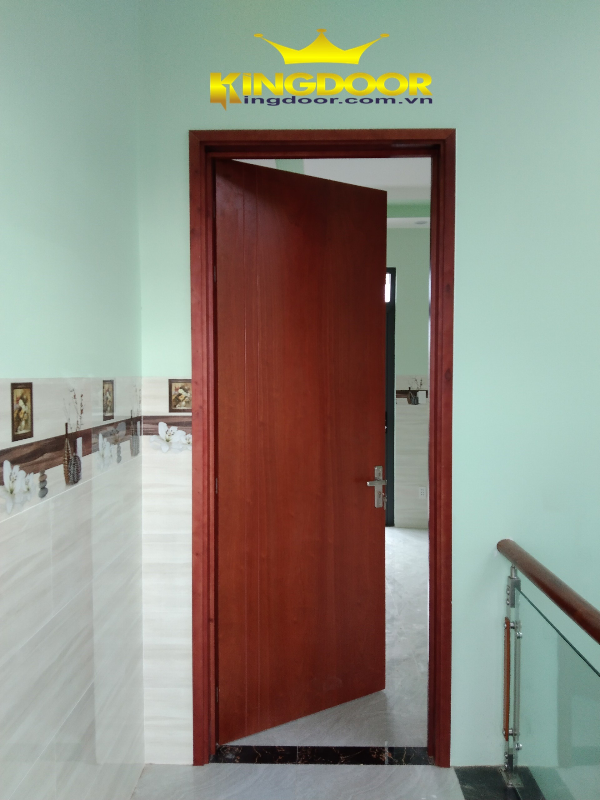 Cửa gỗ MDF veneer phòng ngủ