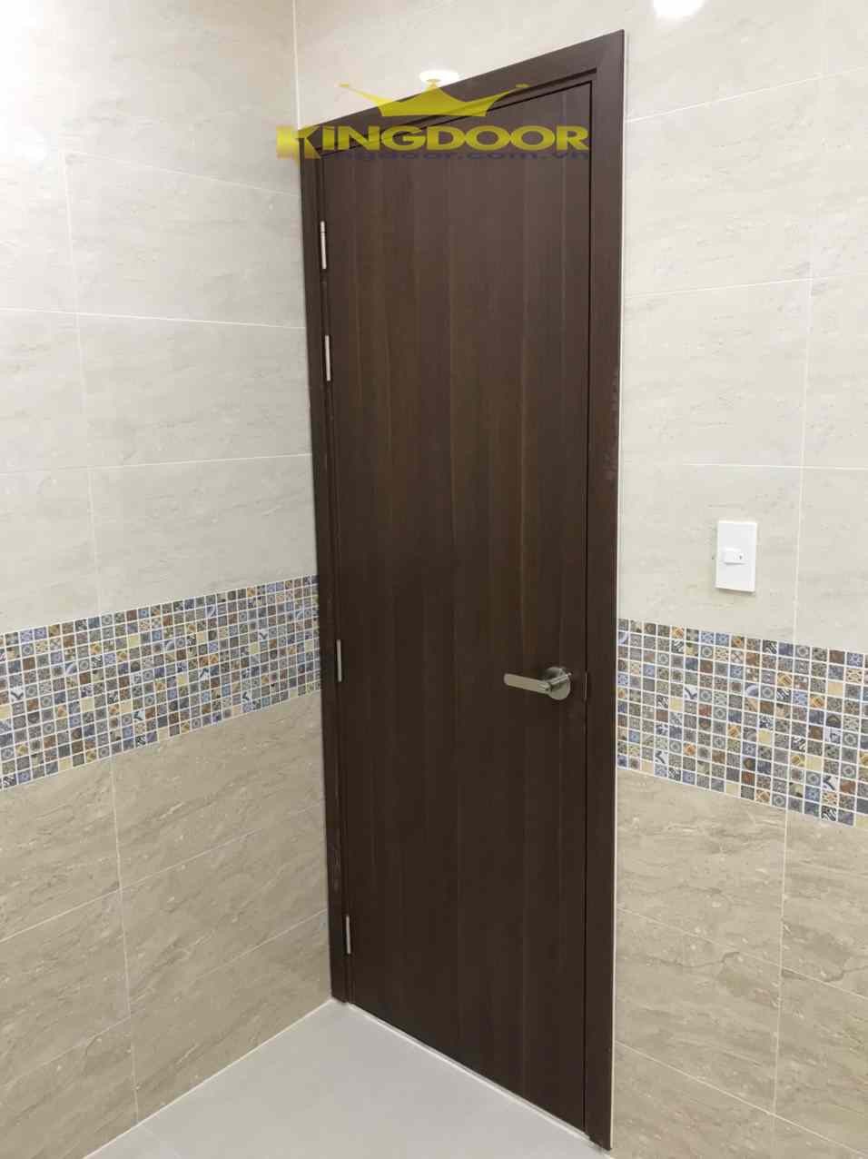 Cửa gỗ thông phòng mdf laminate tại ba tri, bến tre