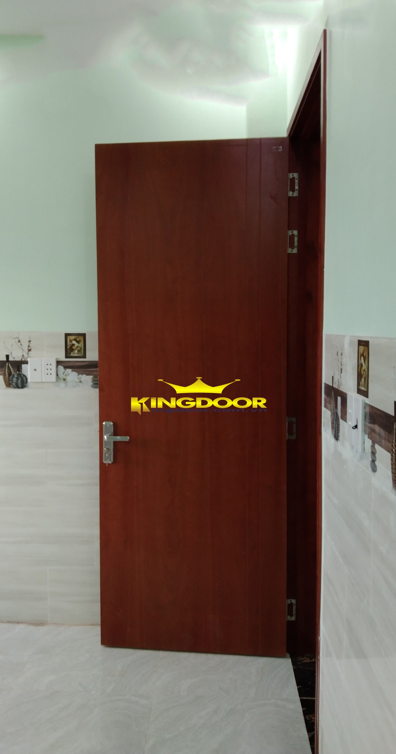 Cửa gỗ mdf veneer đẹp