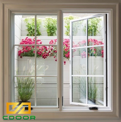 Thiết kế cửa sổ kính phòng ngủ kiểu mở quay đón sáng
