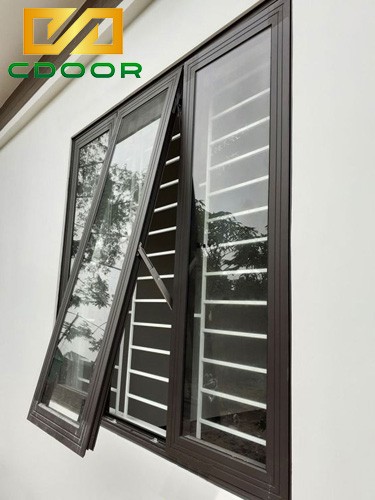 Cửa sổ phòng ngủ nhôm Xingfa hệ mở hất