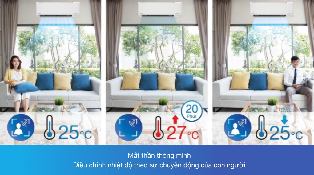 Máy lạnh Inverter 3 HP tiết kiệm điện