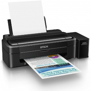 Máy in phun màu Epson L310 thiết kế nhỏ gọn màu đen
