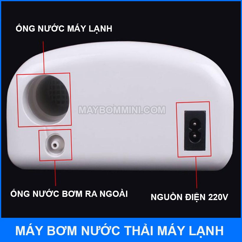Đầu nối ống nước cho máy bơm nước thải máy lạnh Kingpump