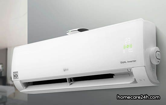 Điều hòa LG với chế độ lọc không khí đang hoạt động