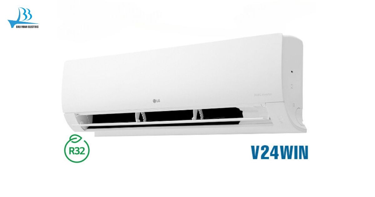 Điều hòa 24000 1 chiều Inverter LG V24WIN1 công nghệ Dual Inverter
