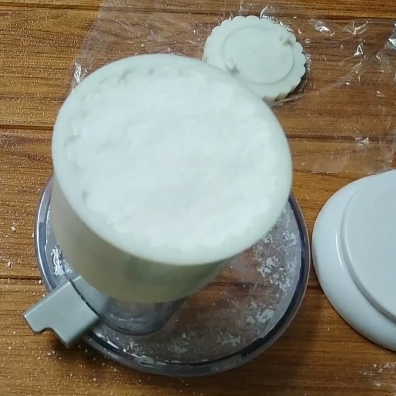 Bước 4 Đóng bánh Bánh in nhân đậu xanh sầu riêng