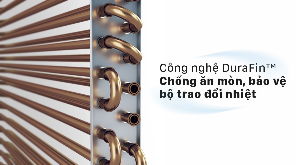 Công nghệ DuraFin chống ăn mòn cho dàn trao đổi nhiệt của Máy lạnh Samsung AR13TYHYCWKNSV