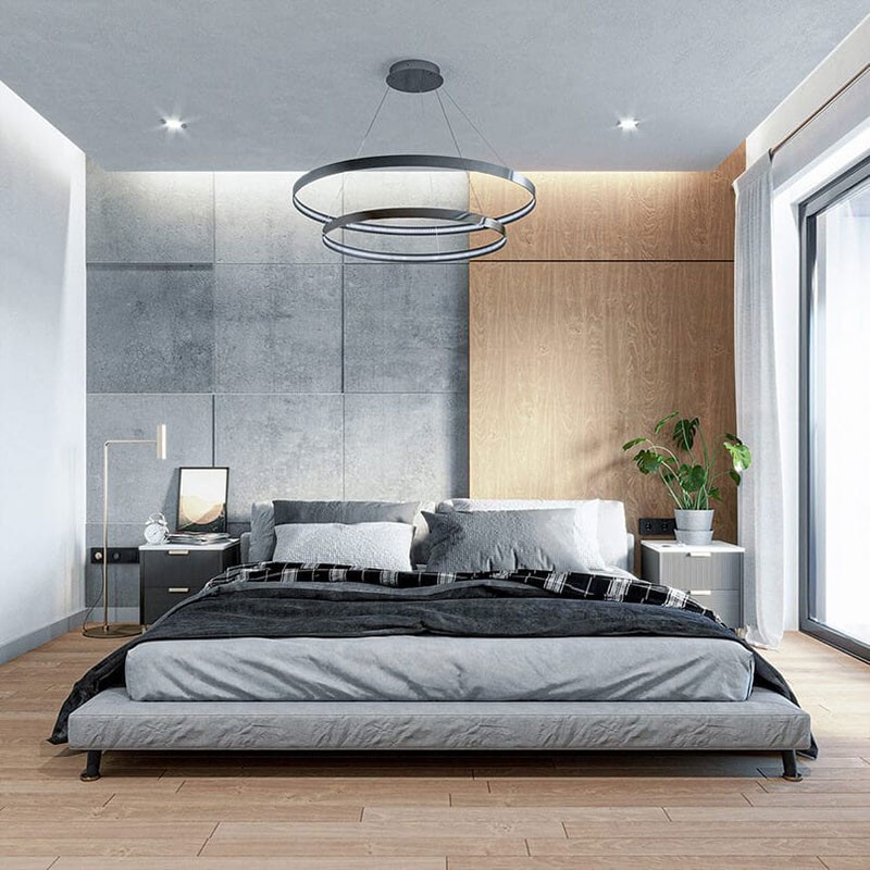 Chọn gạch ốp tường phòng ngủ đẹp phù hợp với độ tuổi và sở thích