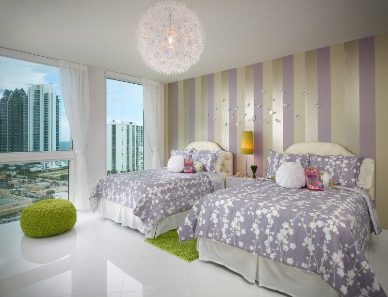 Mẫu gạch ốp tường phòng ngủ đẹp cho bé hài hòa với nội thất