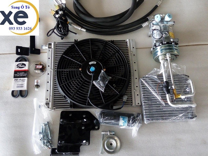 lắp đặt máy lạnh xe tải chuyên nghiệp