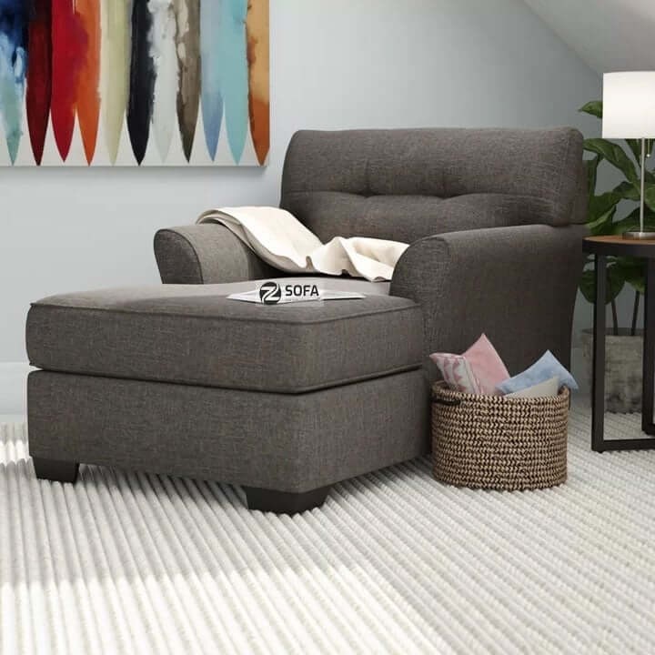 Lựa chọn ghế sofa nhỏ để phòng ngủ với thiết kế tối giản, phù hợp không gian hẹp