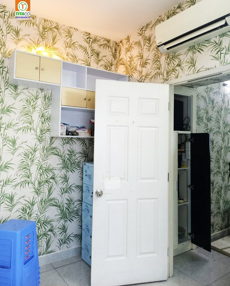 Giấy dán tường hoa văn cây cỏ trang trí phòng ngủ mang hơi thở thiên nhiên