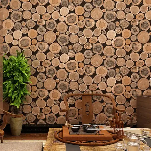 Trang trí phòng ngủ Vintage với giấy dán tường hoa nhí nhẹ nhàng