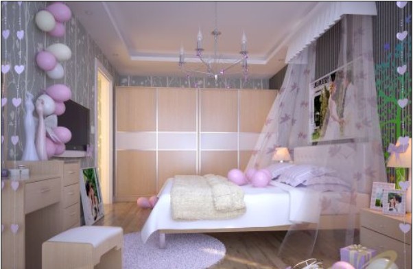 Tổng hợp các ý tưởng trang trí phòng ngủ đêm tân hôn với hoa, nến và giấy dán tường