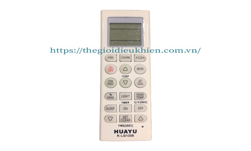 Điều khiển đa năng điều hoà LG HUAYU K-LG1358
