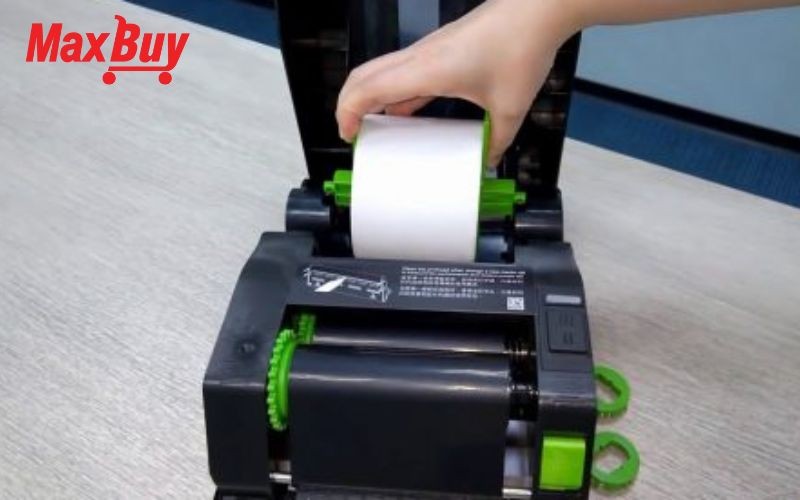 Các bước lắp đặt giấy in hóa đơn cho máy in nhiệt