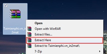 Thư mục chứa file add-in đã giải nén để cài đặt in 2 mặt Excel 2003