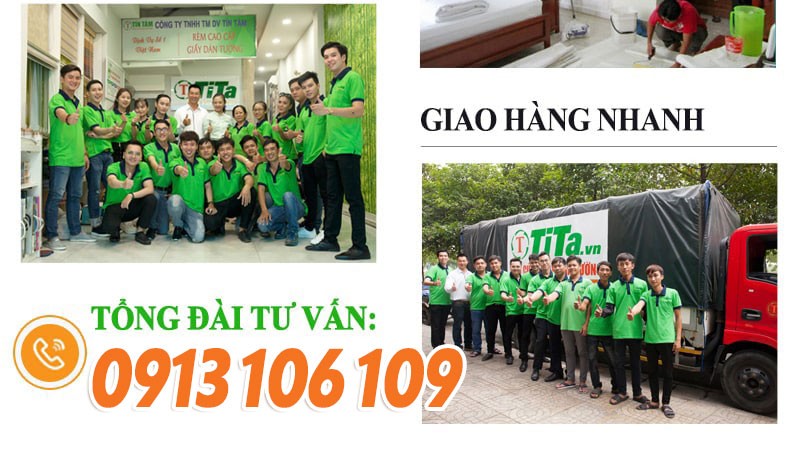 Giấy dán tường TPHCM giá rẻ và chất lượng