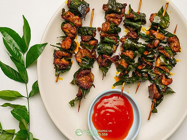 Lá mắc mật dùng để chế biến các món ăn