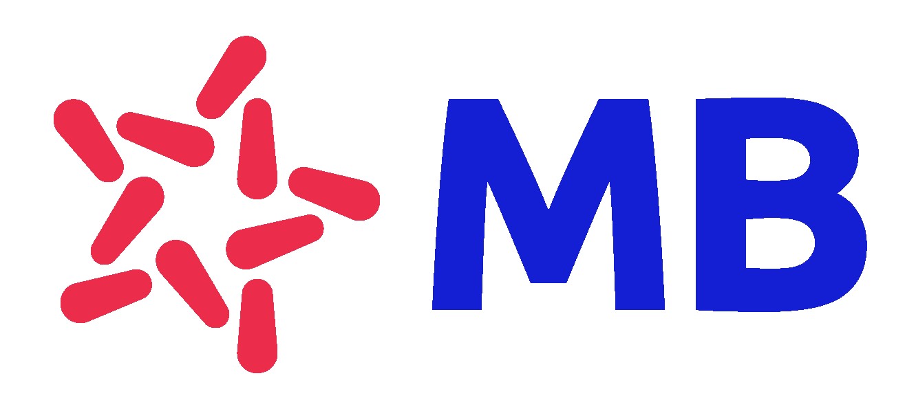 Logo MB Bank - Hỗ trợ thanh toán tiện lợi khi mua ghế đọc sách phòng ngủ
