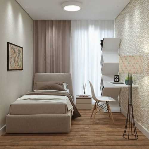 Đèn âm trần giúp tối ưu không gian trần, phù hợp cho cách trang trí đèn phòng ngủ nhỏ hẹp