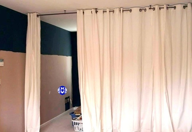 Rèm vải có khả năng cách nhiệt, ngăn thất thoát nhiệt điều hòa hiệu quả