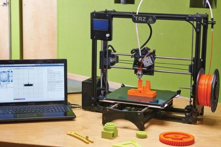 cấu tạo máy in 3d hình minh họa khái niệm