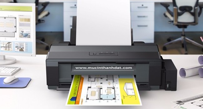 Máy In Epson L1300 thiết kế nhỏ gọn hiện đại cho văn phòng